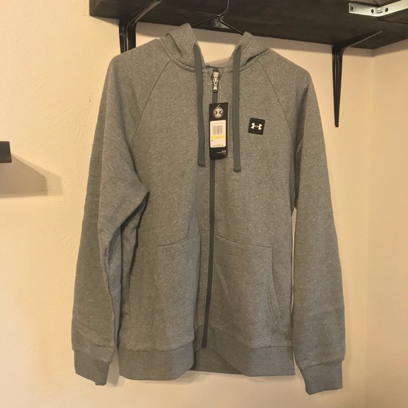 Under Armour Rival Fleece Full Zip Hoodie - Picture 3 of 9